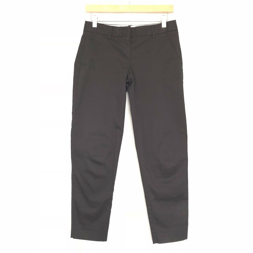 J. Crew Stretch City Fit Ankle Pants Cotton Career